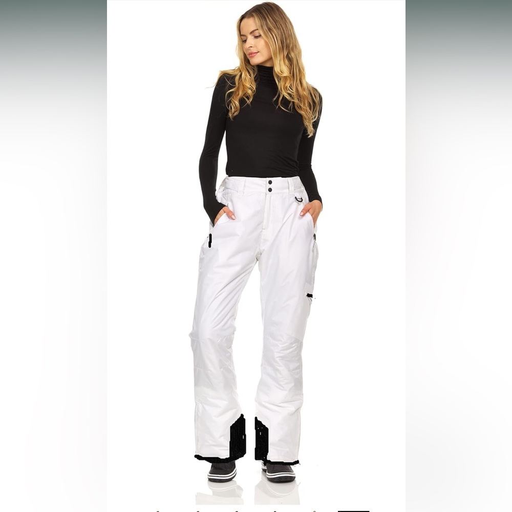 NWT Women’s Snow Pants White Size Small